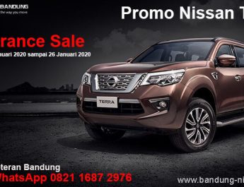 Promo Nissan Terra Clearance Sale Bandung periode 22 Januari 2020 sampai 26 Januari 2020