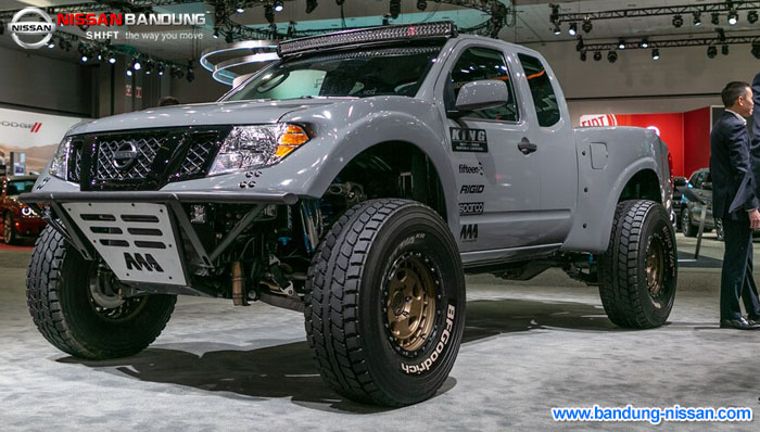 Nissan Frontier Gagah Dengan Ban 37 Inci